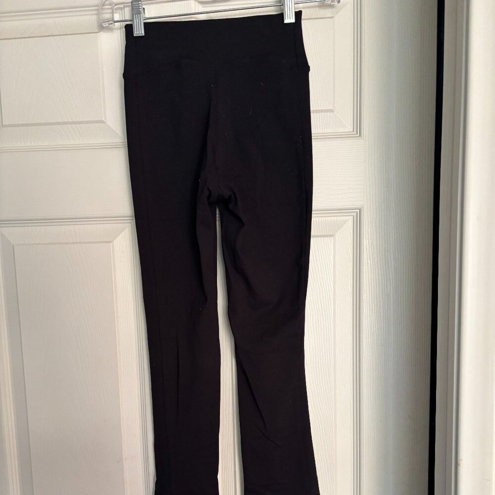 Five Dancewear adult XXS leggings, bell bottom, black